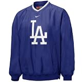 Nike L.A. Dodgers Royal Blue Tackle Twill Windshirt