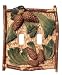 Pinecone Rustic Lodge Decor Double Toggle Switch Plate Cover