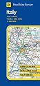 Italy (AA Road Map Europe Series)