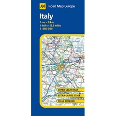 Italy (AA Road Map Europe Series)