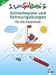 LernSpielZwerge �bungsblock: Schreibspiele und Schwung�bungen f�r die Vorschule