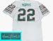 Mercury Morris Autographed Miami Dolphins White Throwback Football Jersey with 