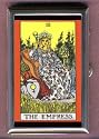 THE EMPRESS TAROT CARD, COIN GUITAR PICK PILL BOX