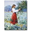 Henrietta Hammond Picking Apples - Gift Enclosure Cards (set of 12)