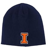 Top of the World Illinois Fighting Illini Navy Easy Does It Knit Beanie