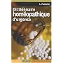 Dictionnaire hom�opathique d'urgence. 16e �dition