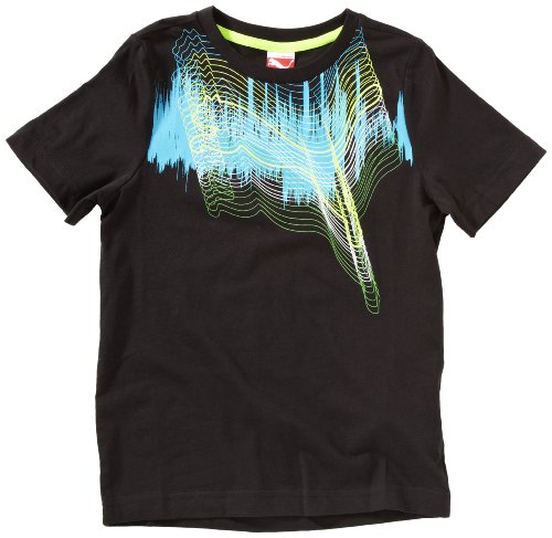 PUMA Jungen T-Shirt Ind. Graphic, black, 176, 819508 01
