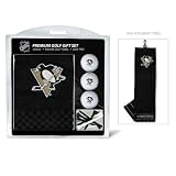 Pittsburgh Penguins Golf Towel with Golf Balls Gift Set