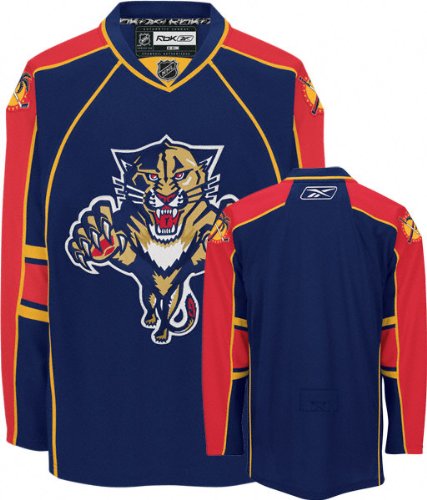 Florida Panthers -Navy- Authentic RBK Edge Jersey