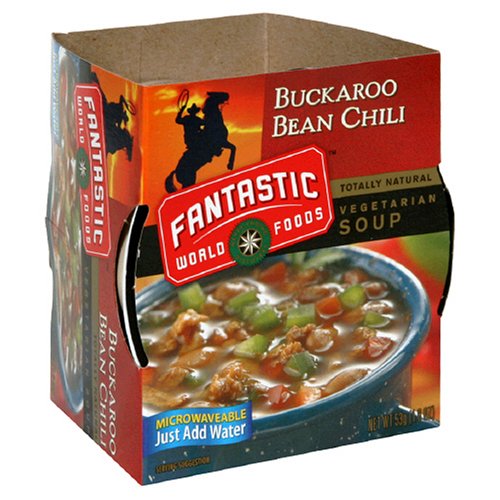 Fantastic Foods Soup Cup, Buckaroo Bean Chili, 1.8-Ounces (Pack of 12) by Fantastic Foods