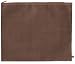 International Arrivals Hold It Wood Brown Faux Wicker Zippered File Pouch (113-43d)