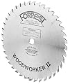 Forrest WW10407125 Woodworker II 10-Inch 40 Tooth ATB .125 Kerf Saw Blade with 5/8-Inch Arbor