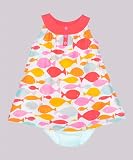 Carter's "Dot Rings" Play Dress with Diaper Cover