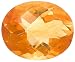 Jewelry : 11x9mm Oval Checker-Cut Madeira Citrine Loose Gemstone