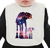 Cosmic Walkers ネクタイを有する有機ビブ Medium