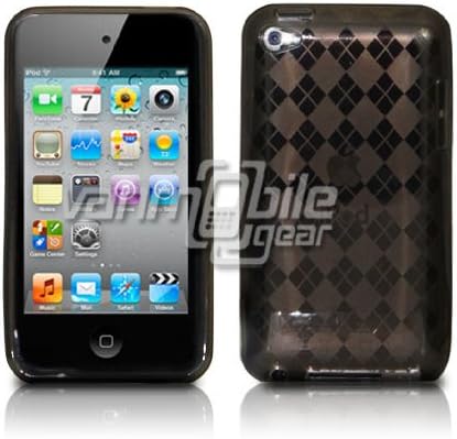 VMG Smoke Diamond Pattern Premium 1-Pc TPU Hard Gel Rubber Skin Case Cover fo...