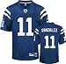 Anthony Gonzalez Blue Reebok NFL Premier Indianapolis Colts Jersey - XX-Large