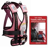 Bundle: Large Pink RideSafer Travel Vest with Take-Along Travels with Baby Tips Guidebook ($139 value)