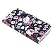 iPhone 6 Plus Wallet Case, Dimaka Cute Floral Pattern Leather Wallet Case with Perfection Prime Design for iPhone 6/6S Plus 5.5