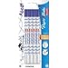 Papermate - Magic Plus: Effaceur R��criveur Magic + Bleu Pointe Fine, Lot de 10 en Blister.