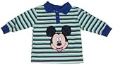 Infant Boys' Polo Shirt with Mickey Mouse Applique and Long Sleeves