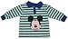 Infant Boys' Polo Shirt with Mickey Mouse Applique and Long Sleeves