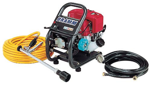 Dramm MSO-Gas2 Gasoline Power Sprayer with 66 Feet Discharge Hose Trigger-Style Gun and Suction Hose