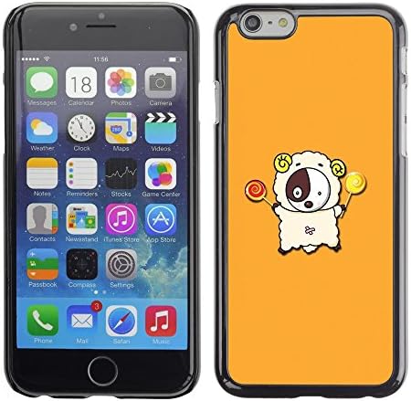 Licase Hard Protective Case Skin Cover - Cute Lamb - Apple Iphone 6