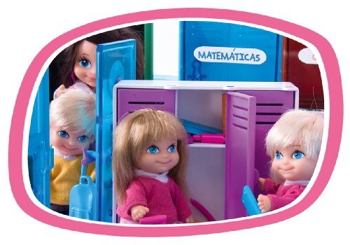 Imagen 7 de Famosa Los barriguitas El Cole - Escuela de juguete con accesorios y 4 figuras