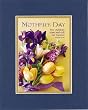 Beautiful and Inspiring 8 x 10 Inches Frame able Mother's Day Floral Note Card (Her Children Arise and Call her Blessed . . .) on Double Beveled Matting