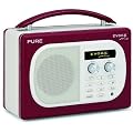 Pure EVOKE-MIO-CHERRY Pure Mio DAB/FM Radio in Cherry Leather Effect