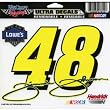 Jimmie Johnson - # 48 Signature Decal