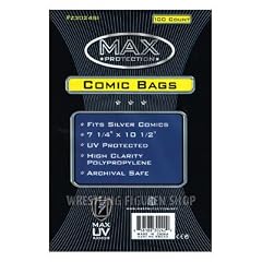 MAX Protection Comic Bags Silver Size