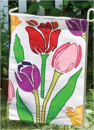 Tulips Garden Flag