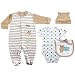 Little Bear 4-Piece Layette Set, 3-6 months [Apparel]