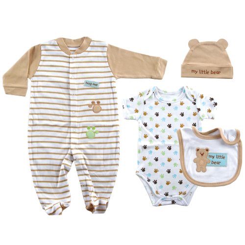 Little Bear 4-Piece Layette Set