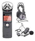 Zoom H1 Recording Bundle with Zoom H1, APH-1 Accesory Pack and Samson RH300 Headphones