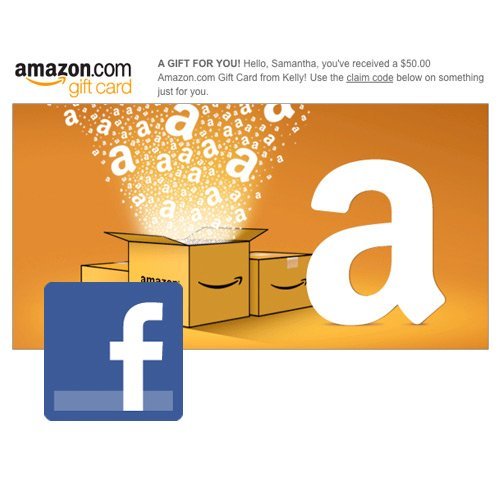 Amazon.com Gift Cards - Facebook Delivery
