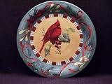 Lenox Winter Greetings Everyday Stoneware Cardinal Dinner Plate