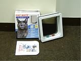 CatMate 4 Way Lock Cat Flap for UPVC Doors