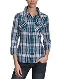 Bench Damen Bluse BASE E, algiers blue, XS, BLAA0822E_TQ006