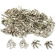 48 Bead Caps Necklace Charm Chain Bails Beading Part