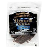 SnackMasters All Natural Range Grown Gourmet Turkey Jerky, Teriyaki, 2-Ounce Packages (Pack of 8)