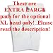 Shark XL Microfiber Cleaning Pads for the Steam Pocket Mop, Set of 2 , XLT3501