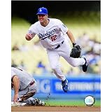 Photofile Los Angeles Dodgers Jeff Kent - 2007 Fielding Action - Matted 8x10 Photo in Aluminum Frame