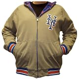 New York Mets Officially Licensed Reversible Hooded Jacket, Medium