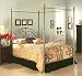 Fashion Bed Group B91V03-4-5-6 Brittney Canopy Bed with Frame - Beds