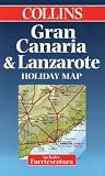 Books : Gran Canaria, Lanzarote and Fuerteventura (Collins Holiday Map)