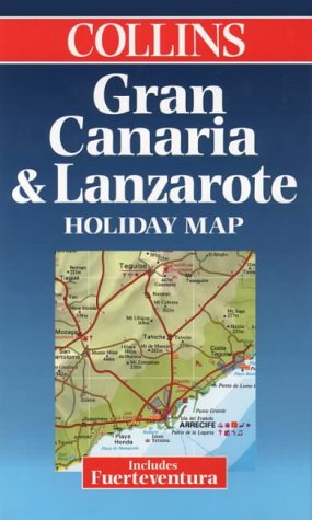 City Travel Guides Discounted  Search : Gran Canaria, Lanzarote and Fuerteventura (Collins Holiday Map)