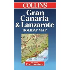 Holiday Map - Gran Canaria, Lanzarote and Fuerteventura (Collins Holiday Map)
